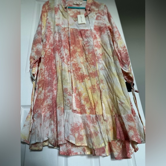 ‼️RARE‼️🎸Natalie Martin🎸🔥NWT🔥Sasha Dress in Sunrise Tie Dye— S - Picture 7 of 16